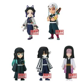 Banpresto Demon Slayer Kimetsu no Yaiba World Collectible Figure Vol. 6 unidades aleatórias