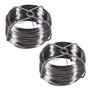 Conjunto De 2 Rolos De Arame 2X40M