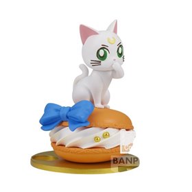 Banpresto figura bonita guardiã sailor moon cosmos paldolce coleção artemis 7cm