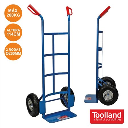 Carrinho P/ Transporte Universal Max 200Kg Toolland