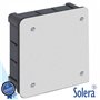Caixa De Passagem Embutir C/ 12 Entradas 100X100X45Mm Solera