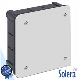 Caixa De Passagem Embutir C/ 12 Entradas 100X100X45Mm Solera
