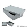Caixa Estanque Abs Cinza Escuro 222X146X75Mm