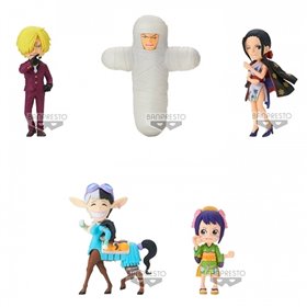 Figura banpresto figura colecionável mundial de uma peça - wanokuni onigashima 5 - 4 - 7cm 12 unidades