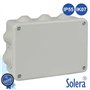 Caixa De Passagem Estanque C/ 8 Cones 153X110X55Mm Solera