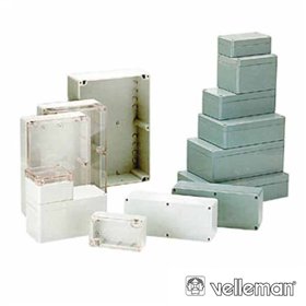 Caixa Estanque Abs Cinza Escuro 64X58X35Mm