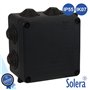Caixa De Passagem Estanque C/ 7 Cones 100X100X55Mm Solera