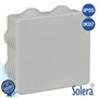 Caixa De Passagem Estanque C/ 7 Cones 100X100X45Mm Solera
