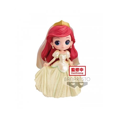 Figura banpresto q posket disney a pequena sereia glitter ariel estilo sonhador vol.1