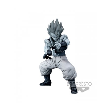 Banpresto figura dragon ball super super saiyan azul gogeta tons master stars piece