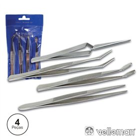 Conjunto De 4 Pinças Velleman