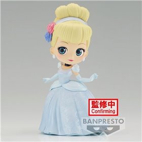 Figura banpresto q posket personagens disney estilo flor cinderela ver. b