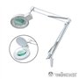 Candeeiro C/ Lupa Bancada 5 Dioptrias 22W Branco