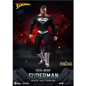 Figura besta reino dc comics superman dynamic8h especial terno preto