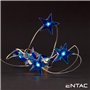 Grinalda 10 Leds Estrela Arame 2Xaa 1M Entac