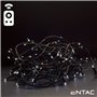 Grinalda 50 Leds 3000K Comando Ir 3Xaa 5Mt