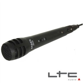 Microfone Dinâmico Unidirecional C/ Cabo 100Hz-13Khz Ltc