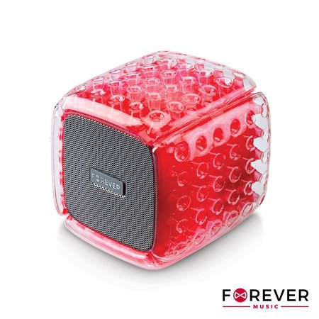 Coluna Bluetooth Portátil 5W Vermelha Forever