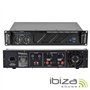 Amplificador Áudio 19" 2X480W Preto Ibiza