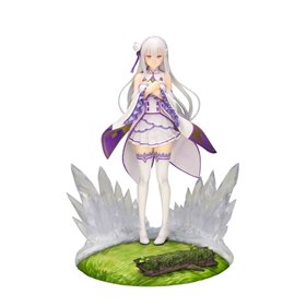 Figura kotobukiya re:zero começando a vida em outro mundo a jornada da memória de emilia 26 cm