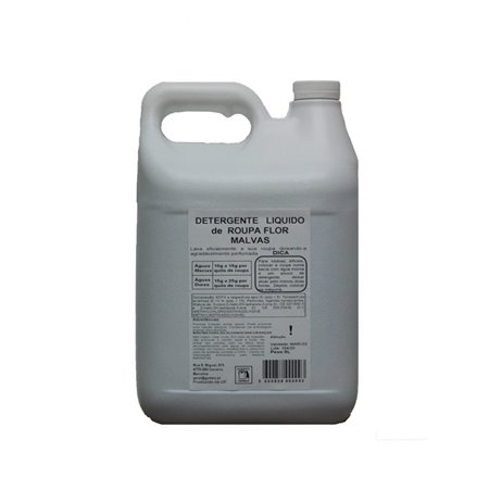Detergente Liquído Roupa Neutro + Concentrado - 5 litros