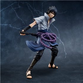 Figura megahouse naruto shippuden sasuke uchiha gema