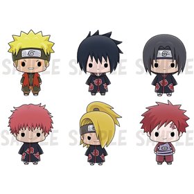 Figuras megahouse naruto chokorin mascote definido vol. 2 6 itens
