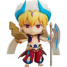 Figura bom sorriso empresa destino gran ordem caster - versão gilgamesh ascensão nendoroid
