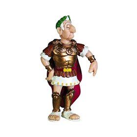 Figura plastoy asterix & obelix imperador césar pvc 9 cm