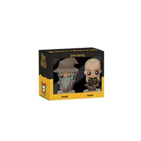 Set 2 figuras sd toys pokis o senhor dos anéis gandalf e legolas