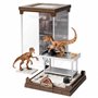 Figura a coleção nobre jurassic park velociraptor bendyfig diorama