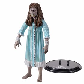 Figura a coleção nobre filmes de terror bendyfigs o exorcista regan mcneil