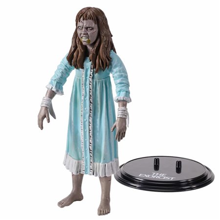 Figura a coleção nobre filmes de terror bendyfigs o exorcista regan mcneil