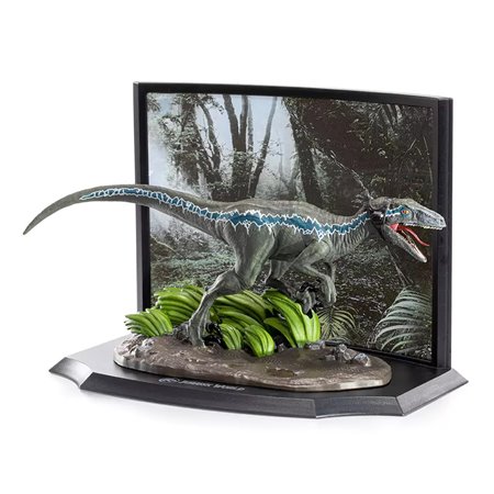 Figura a coleção nobre tesouros selecionáveis mundo jurássico azul