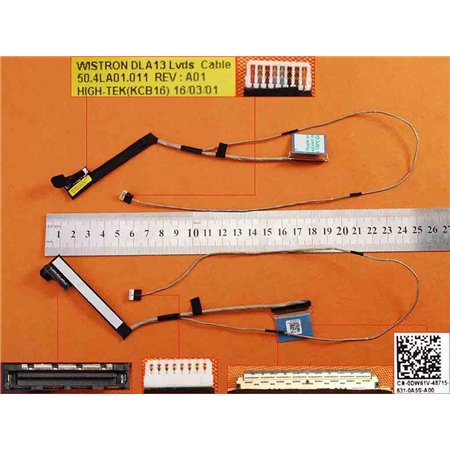 Cabo Flex para Portatil Dell Latitude 3330 E3330 L3330 13.3" 0Dw61V 50.4La01.011