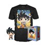 Pop & Tee Dragon Ball Z Goku Kamehameha Funko + Camiseta Tamanho L Ut - 56667L