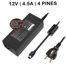 Carregador para TFT Monitor 12V 4.5A 60W