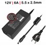 Carregador para TFT Monitor 12V 6A 72W