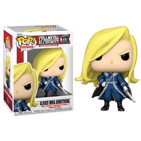 Funko Pop Animation Fullmetal Alchemist Brotherhood Olivier Mira Armstrong com espada 57738