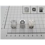 DC Jack para Mother, 4 Pin, 90 Degrees Bent Feet, Fichas Rectas Tipo Insertado (Printer ) B USB Socket