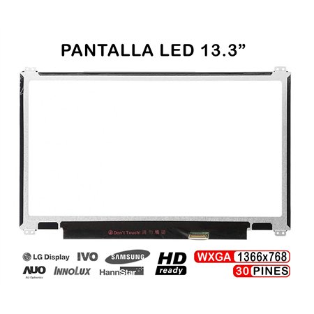 Ecrã LED de 13.3" para Portatil Hb133Wx1-402 M133Nwn1