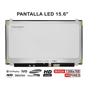 Ecrã LED de 15.6" para Portatil B156Xtn07.0 H/W:Ha F/W:1