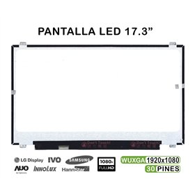 Ecrã LED de 17.3" FHD B173Han01.1 Hw0A N173Hce-E31 B173Han01.3, LP173Wf4-Spf2