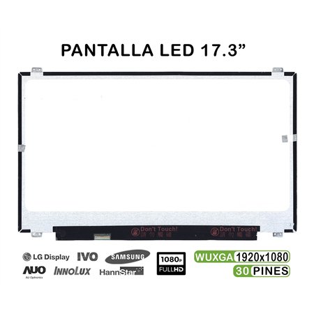 Ecrã LED de 17.3" FHD B173Han01.1 Hw0A N173Hce-E31 B173Han01.3, LP173Wf4-Spf2