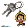 Chaveiro de PVC abystyle luffy super deformado