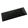 Etiqueta para Transformar-Se em Teclado em Idioma Turco Preto
