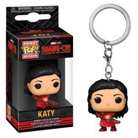 Funko pop chaveiro chaveiro marvel shang - chi katy 53760