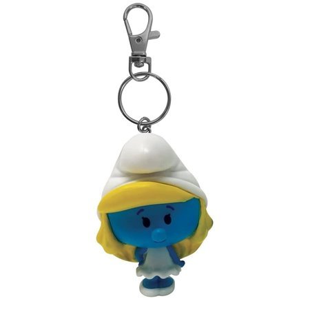 Chaveiro plastoy os smurfs smurfette chibi