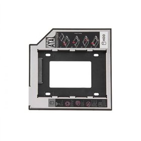 Médio Carcaça Caddy Cd DVd para Disco Duro 2.5 2Nd SATA 9.5mm Universal