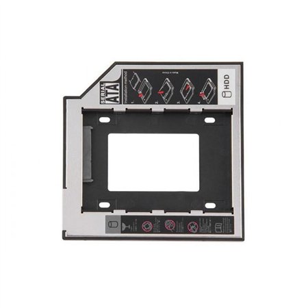 Médio Carcaça Caddy Cd DVd para Disco Duro 2.5 2Nd SATA 9.5mm Universal